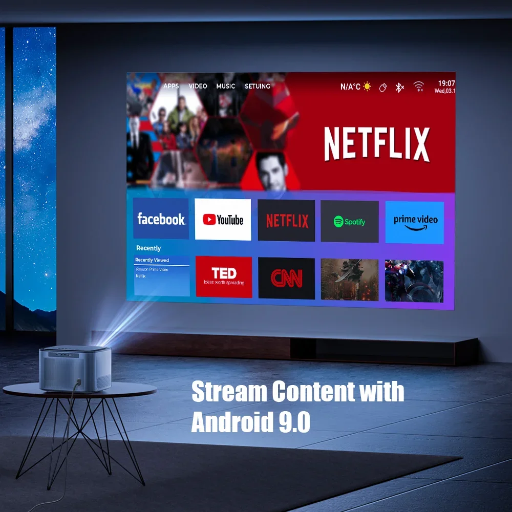 X25 Portable Full HD 1080p Vid - Smart Home Theater 评论和价格