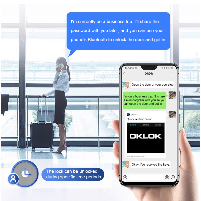 Intelligent Padlock Hang Desig - Smart Home Lock 评论和价格