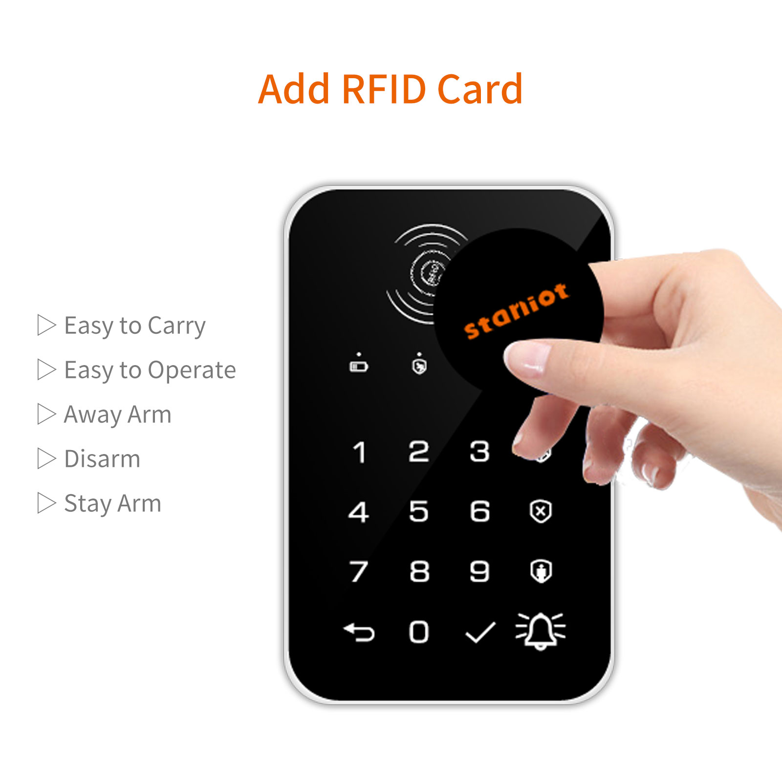 Staniot 433Mhz Wireless Touch  - Smart Home Keyboard 评论和价格