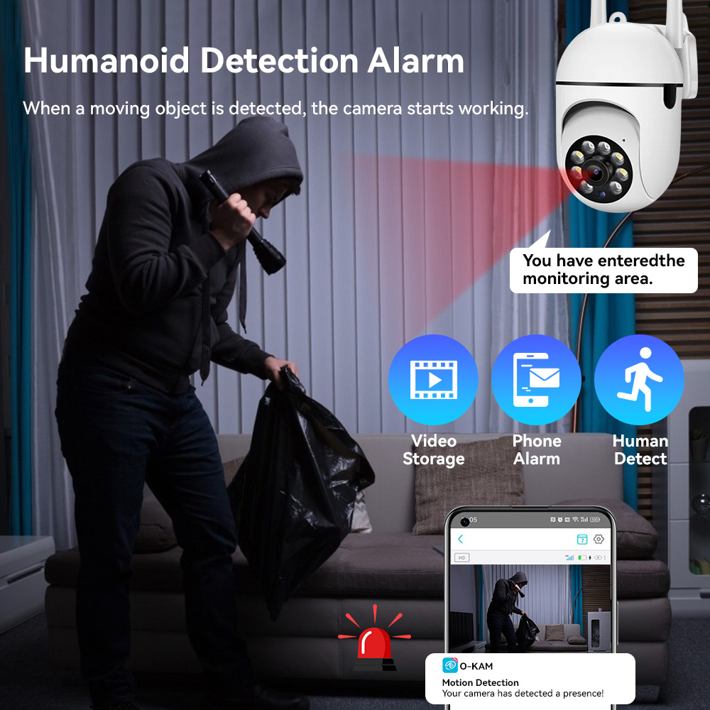 8MP 2.4G Wifi IP CCTV Camera C - Smart Home Windows App 评论和价格