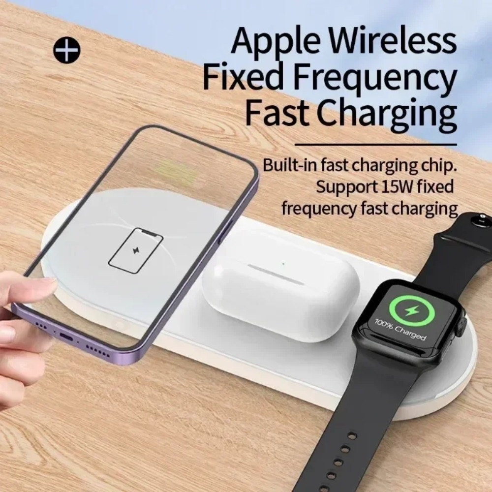 3-in-1 Wireless Charging Pad F - Smart Home Iot 评论和价格
