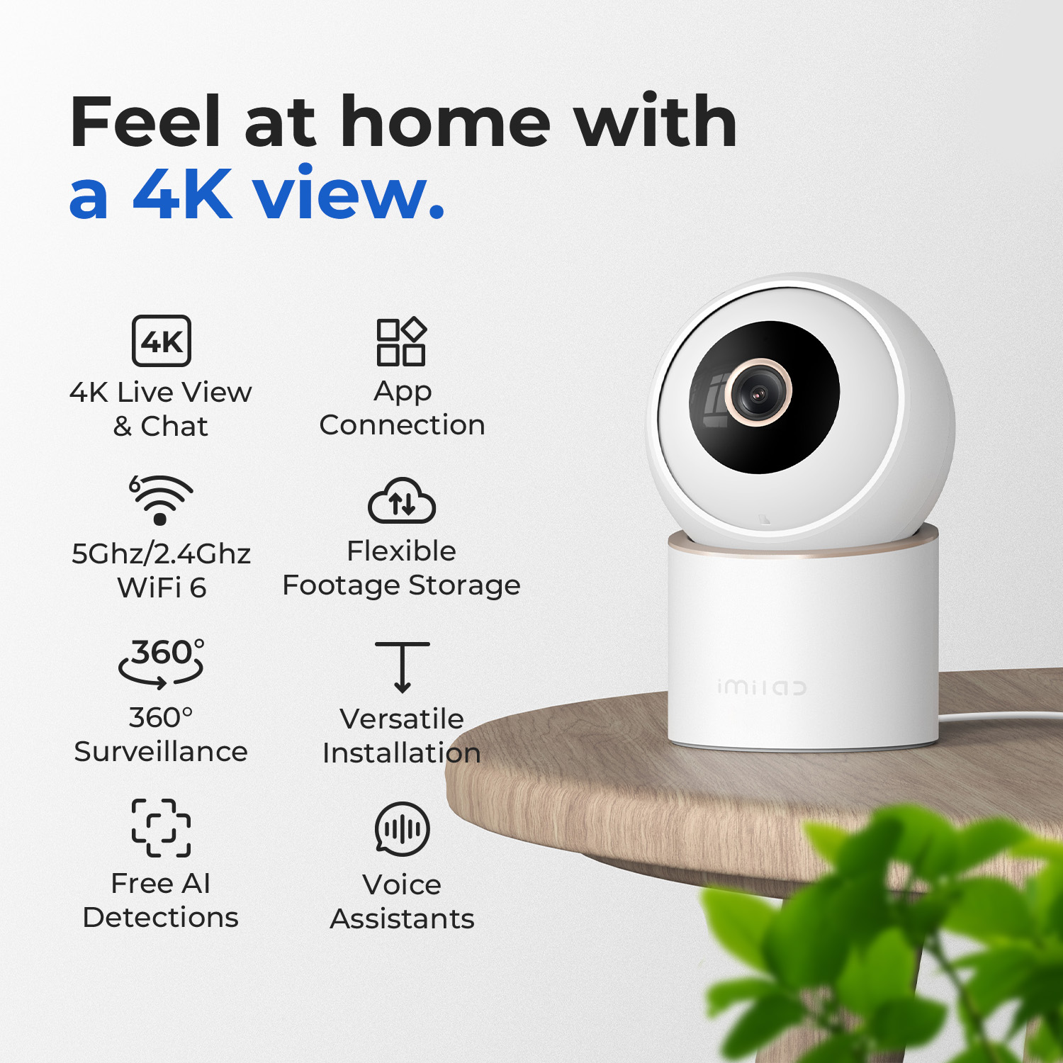 IMILAB C40 8MP Smart Camera 5G - Smart Home Windows App 评论和价格