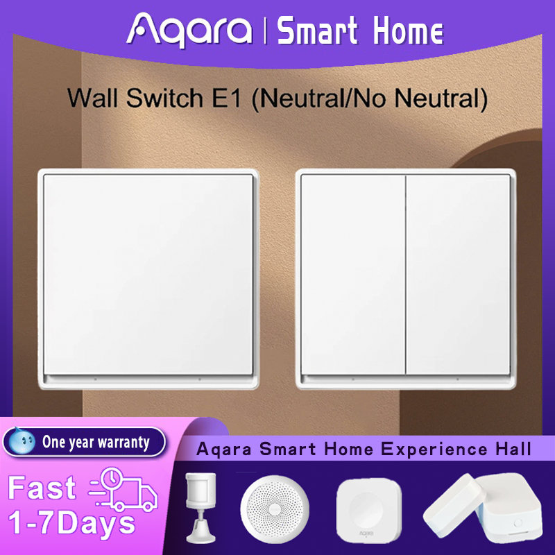 Original Aqara Wall Switch E1  - Smart Home Zestaw 评论和价格