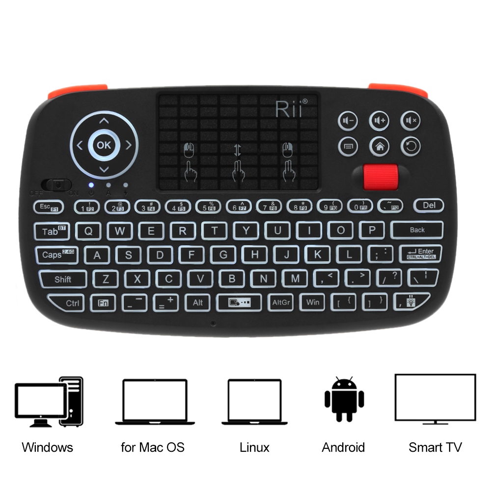 Rii I4 Mini BT Wireless Keyboa - Smart Home Keyboard 评论和价格
