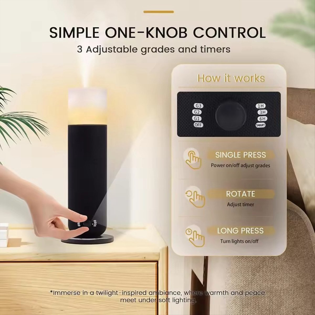 A374U Aug. Room Fragrance Diff - Smart Home Fragrance Diffuser 评论和价格