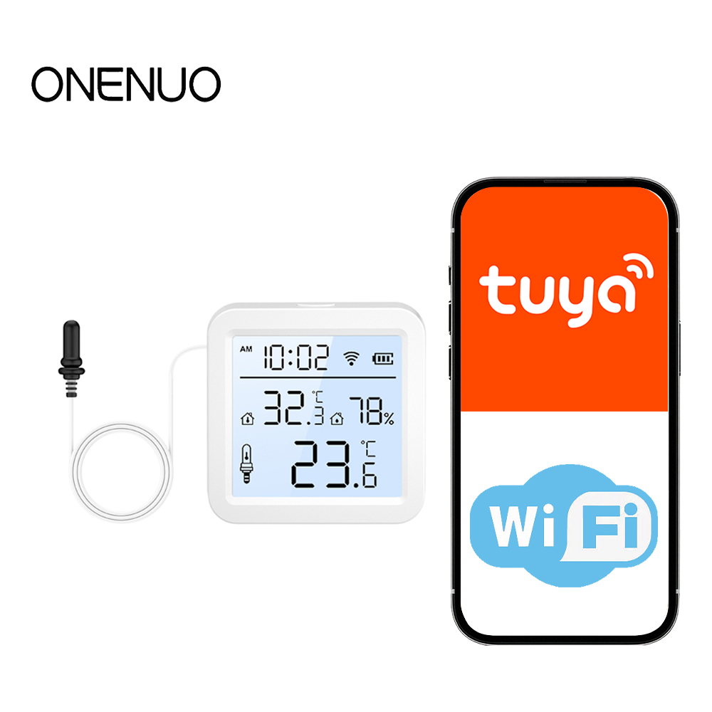 WiFi Humidity Temperature Sens - Smart Home Outdoor 评论和价格