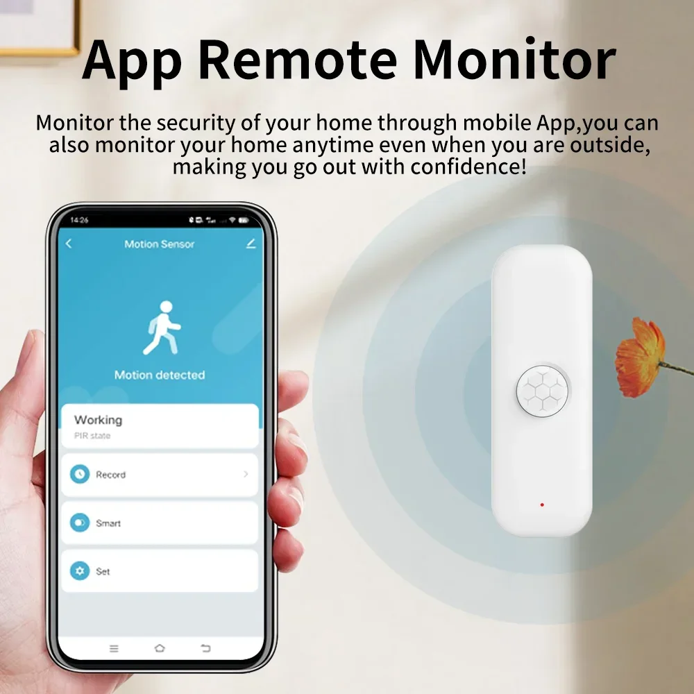 Tuya WiFI Motion Sensor PIR Sm - Smart Home Outdoor 评论和价格