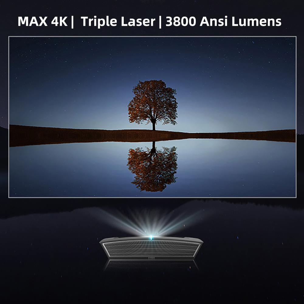 CASIRIS X1A 4K DLP Triple Lase - Smart Home Theater 评论和价格