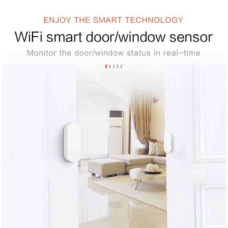 Tuya Smart WiFi Door Sensor Sm - Smart Home Outdoor 评论和价格