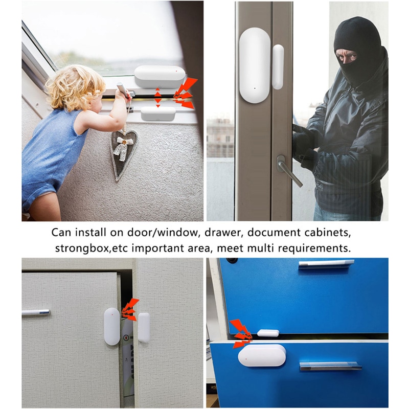 Tuya Smart WiFi Door Sensor Sm - Smart Home Outdoor 评论和价格