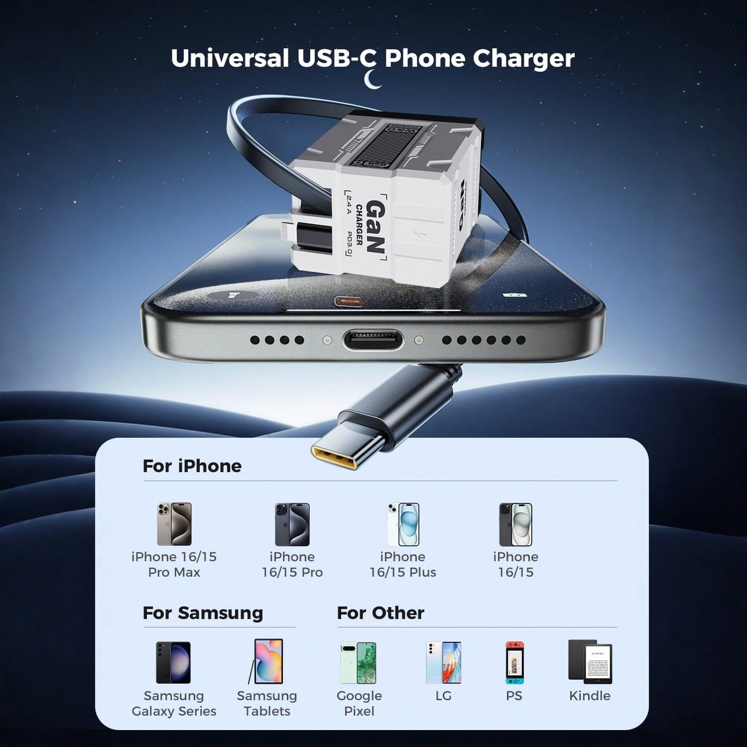 65W GaN Dual Port Fast Wall Ch - Smart Home Samsung 评论和价格